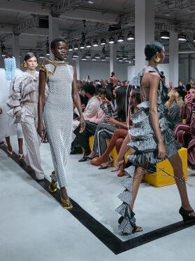激安大特価！ 美品 M MISSONI ミッソーニ ノースリーブ フレアチュニック トップス