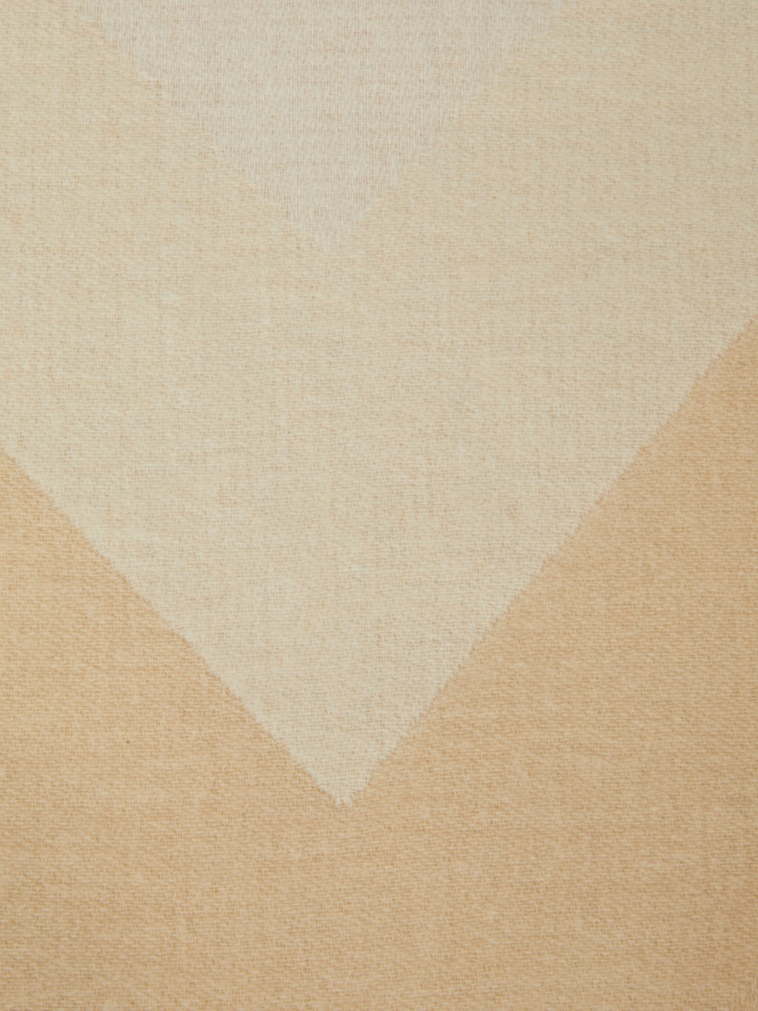 Cornelio 130x190 cm plaid blanket in zigzag wool, White  - 8051575836930 - 3
