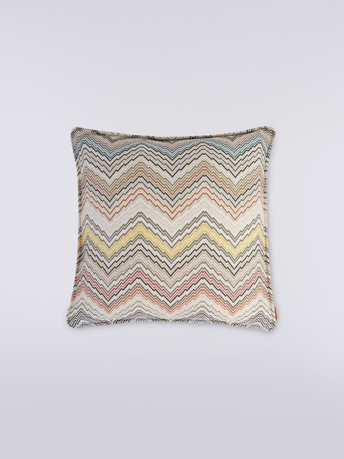 Milano 40x40 cm cushion with knitted effect, White  - 8051575840593 - 0