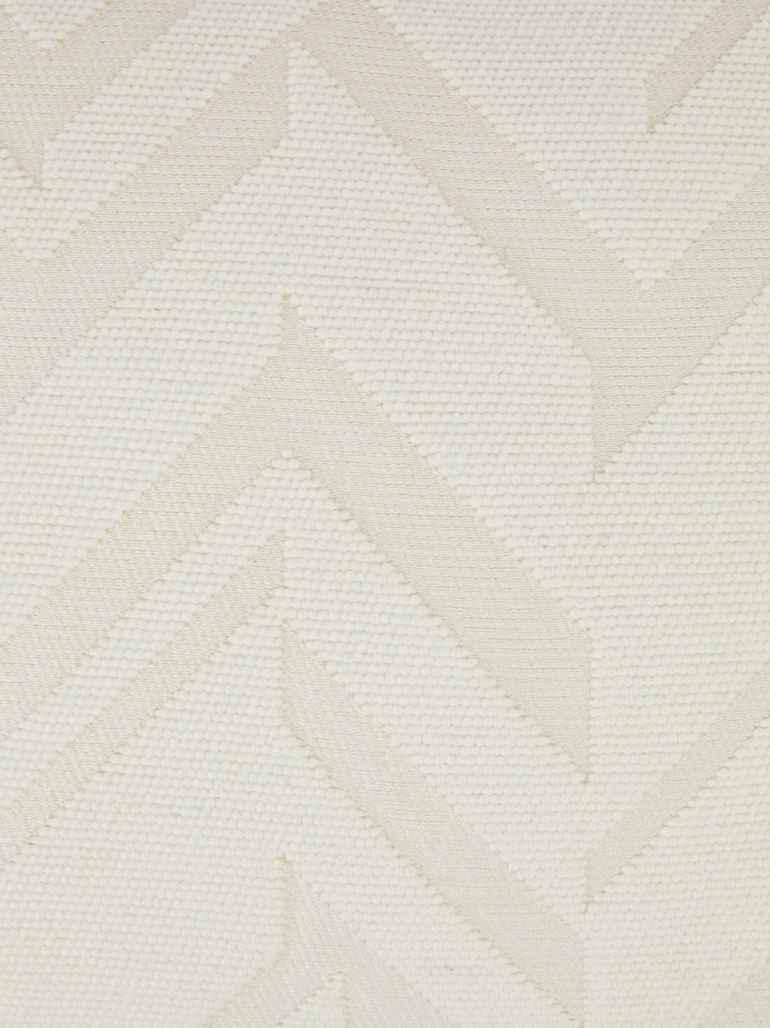 Cojín Orme 40×40 cm con confección en jacquard de efecto tridimensional, Blanco  - 8051575837364 - 3