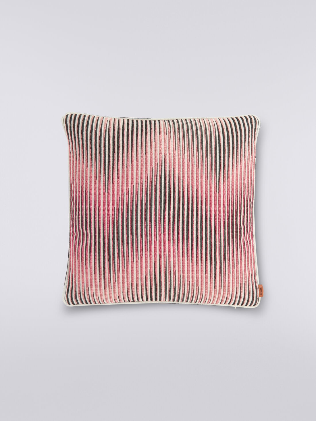 Coussin Ande 40x40 cm avec chevron dégradé, Multicolore  - 8051575829574 - 0