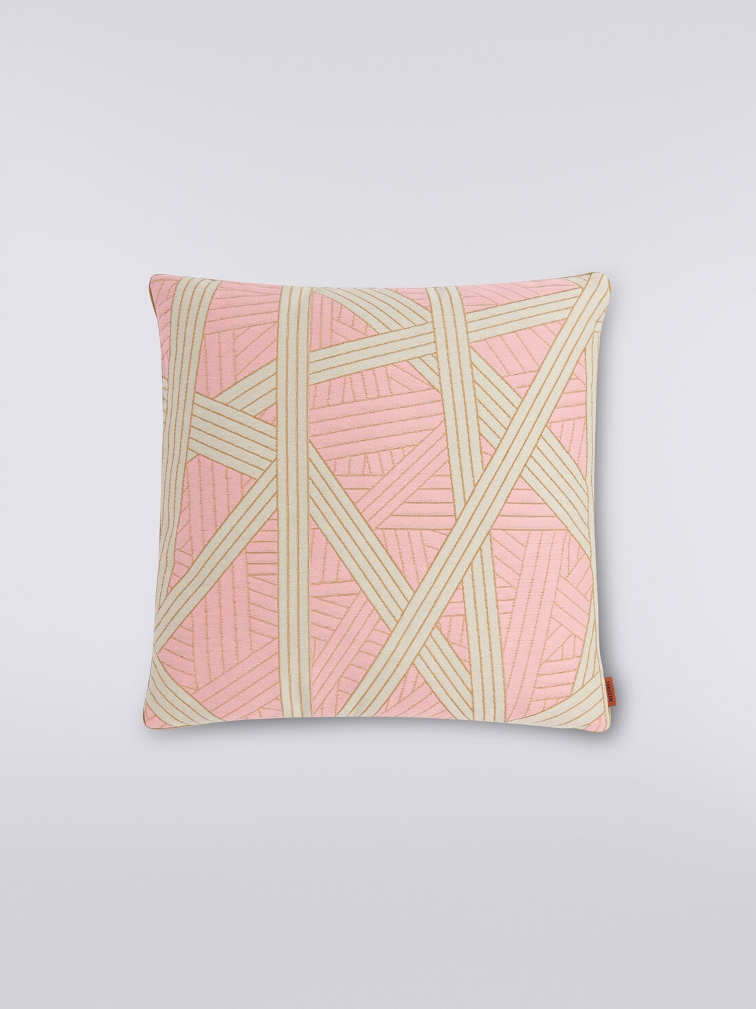 Nastri cushion 40x40 cm with stitching, Pink - 8051575830532 - 0