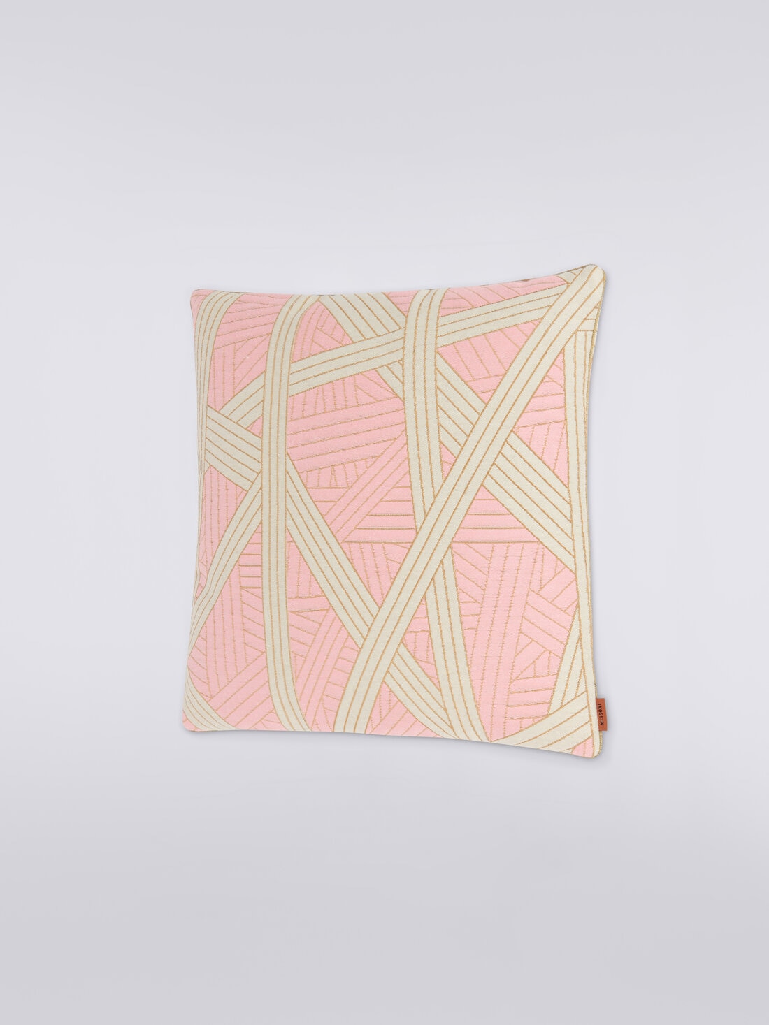 Nastri cushion 40x40 cm with stitching, Pink - 8051575830532 - 1