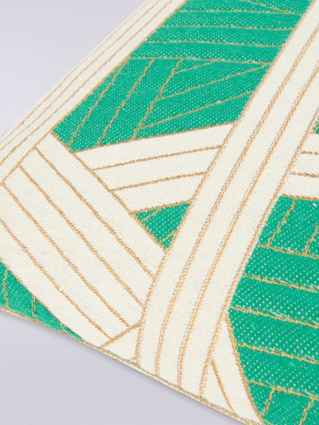 Nastri cushion 40x40 cm with stitching, Multicoloured  - 8051575830549 - 2