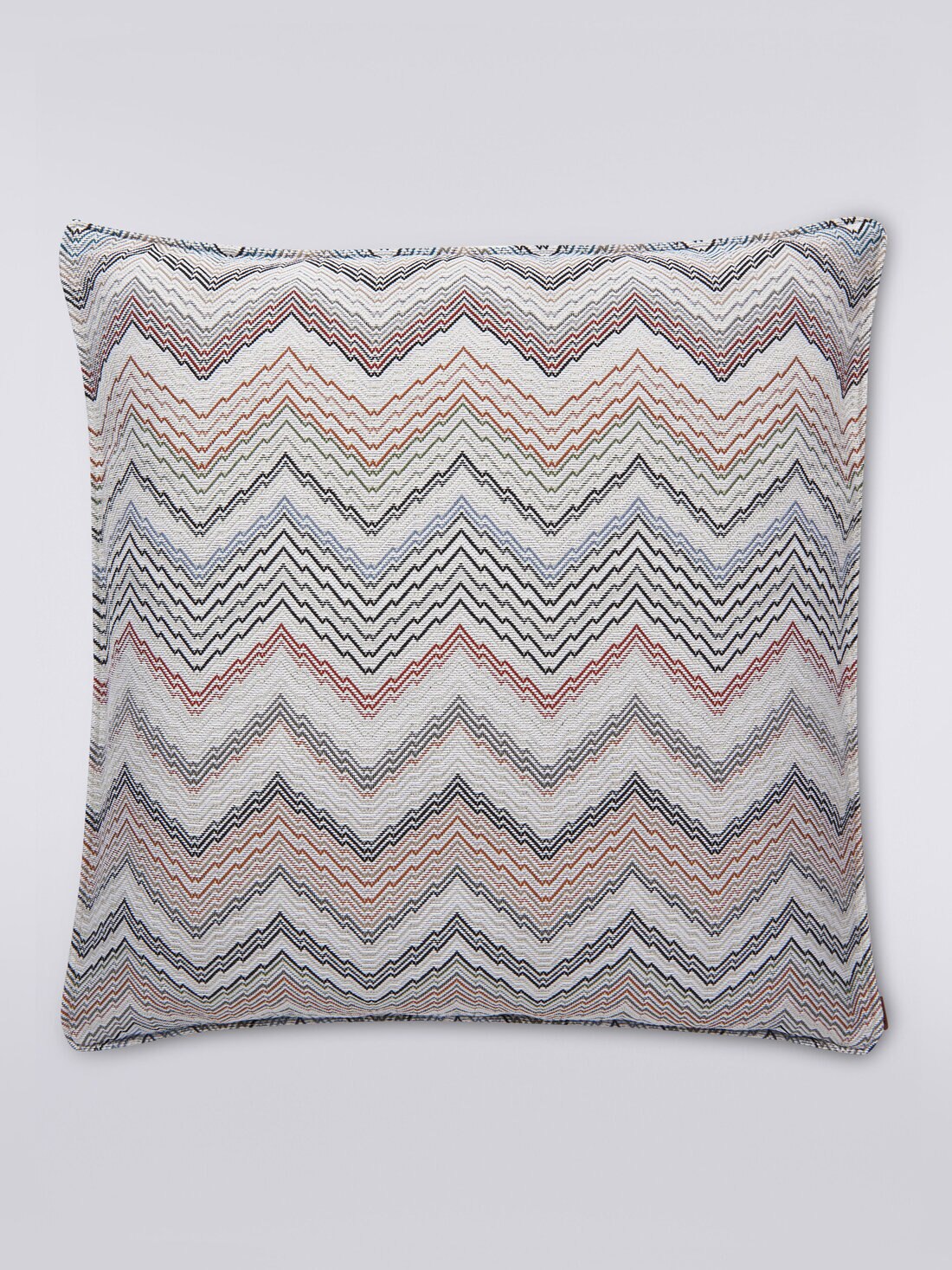 Milano 60x60 cm cushion with knitted effect, White  - 8051575830587 - 0