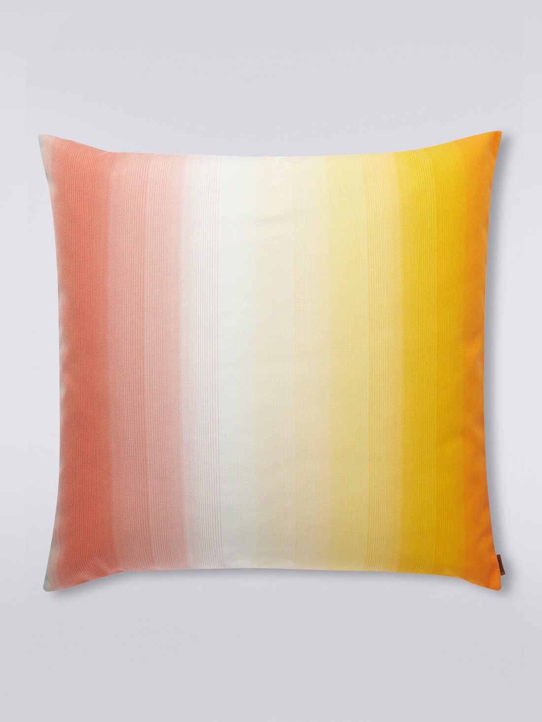 Resort 60x60 cm outdoor cushion in multicoloured faded canvas, Multicoloured  - 8051575837692 - 1