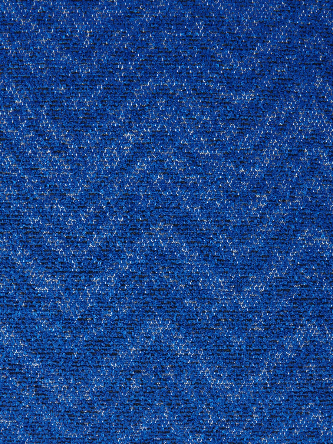 Columbia 40x40 cm chevron bouclé cushion, Blue - 8051575830037 - 3