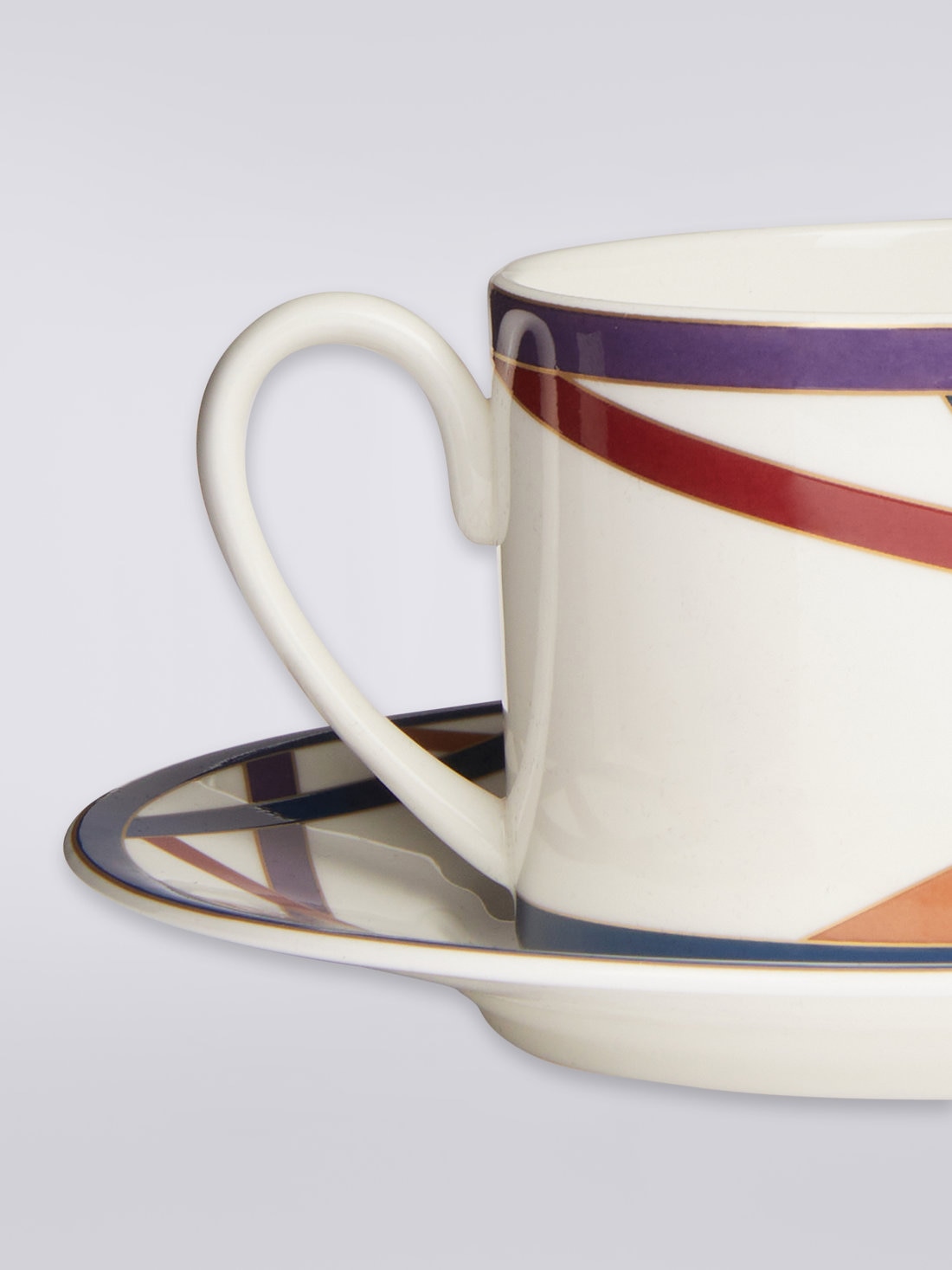 Nastri 2 tasses à thé et soucoupes, Multicolore  - 8051575977572 - 3