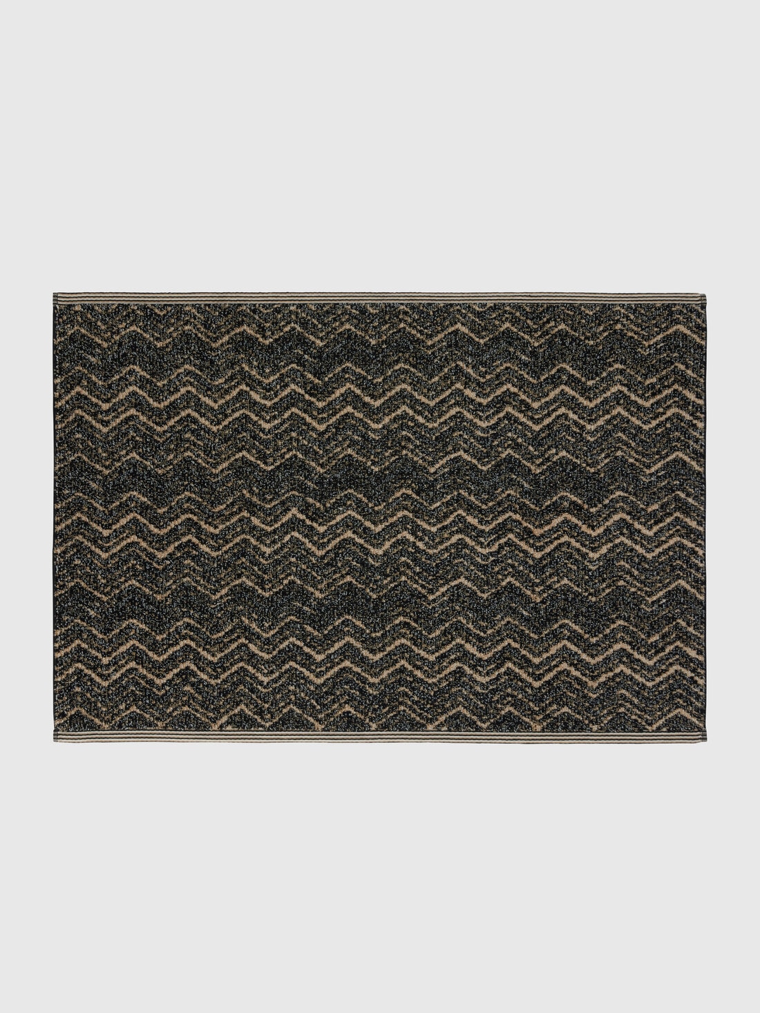 Missoni Tappetino da bagno Azul 60x90 cm in cotone chevron