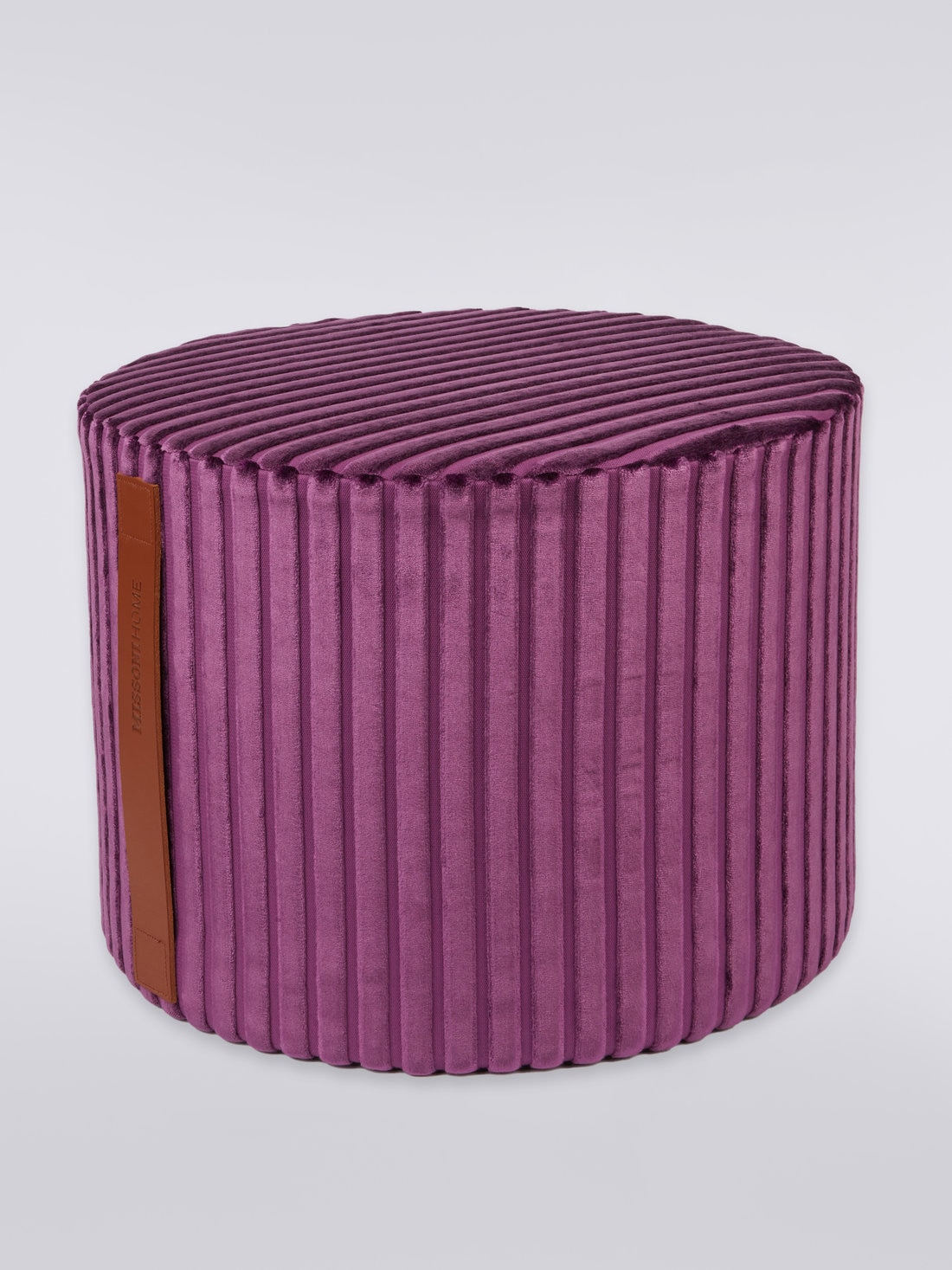 Coomba Cylinder Pouf 40X30, Purple  - 8033050076673 - 0