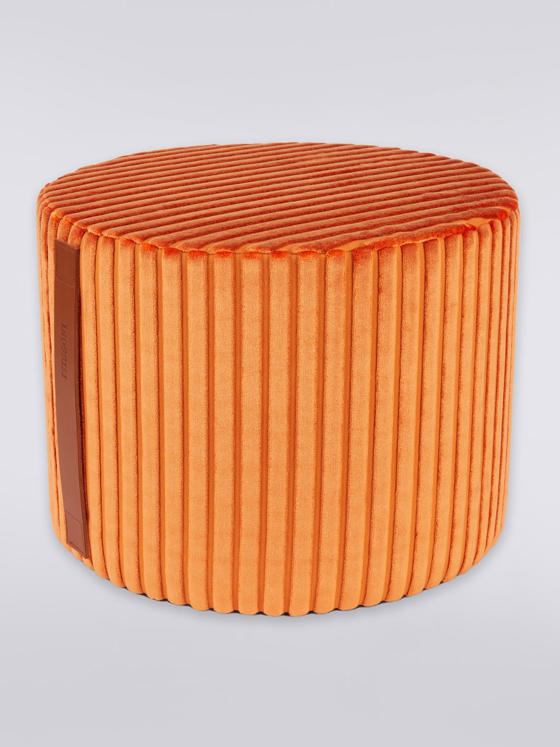Coomba Cylinder Pouf 40X30, Orange - 8033050074631 - 0
