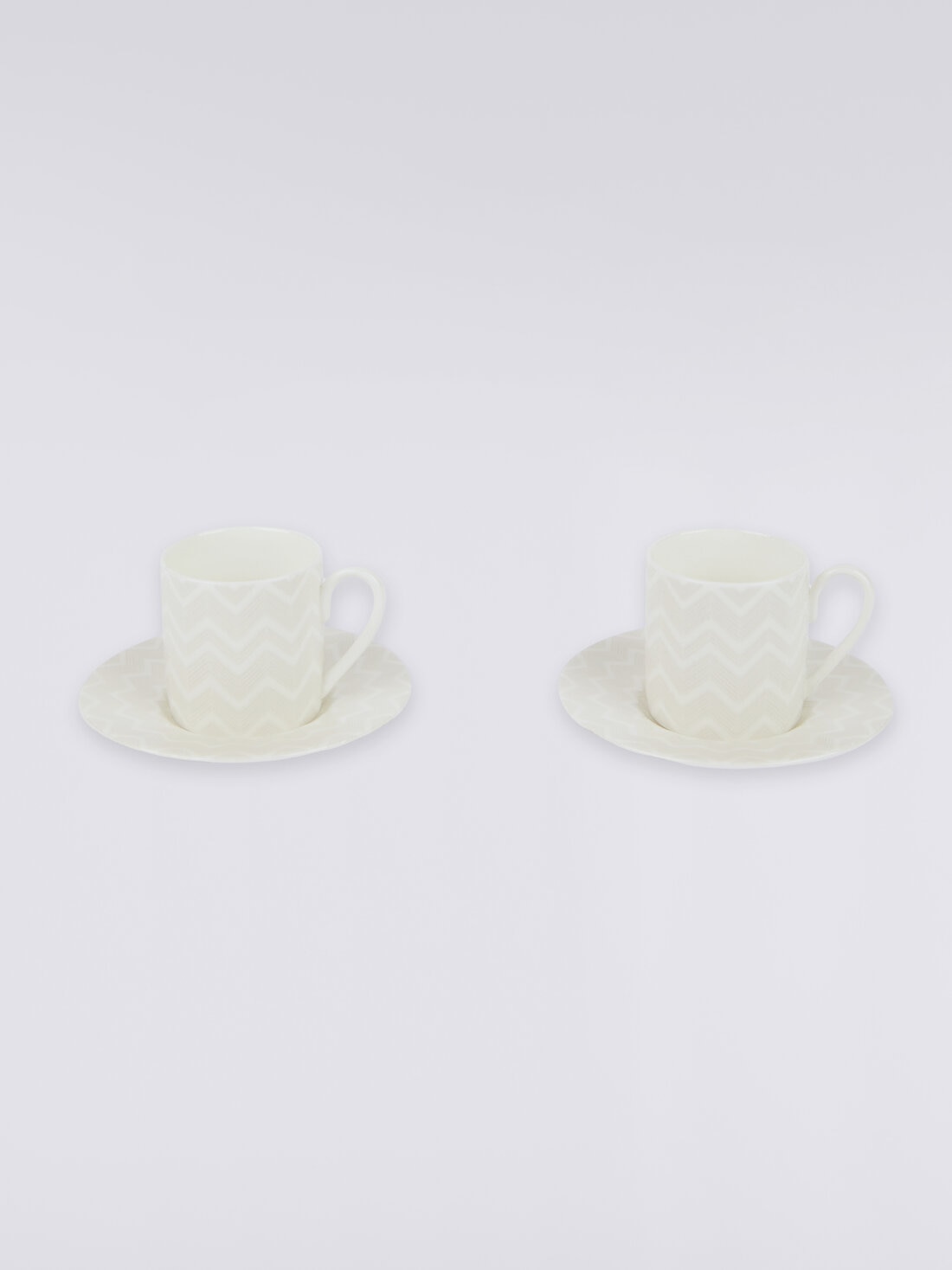 White Coffee Mug Set - Set of 2