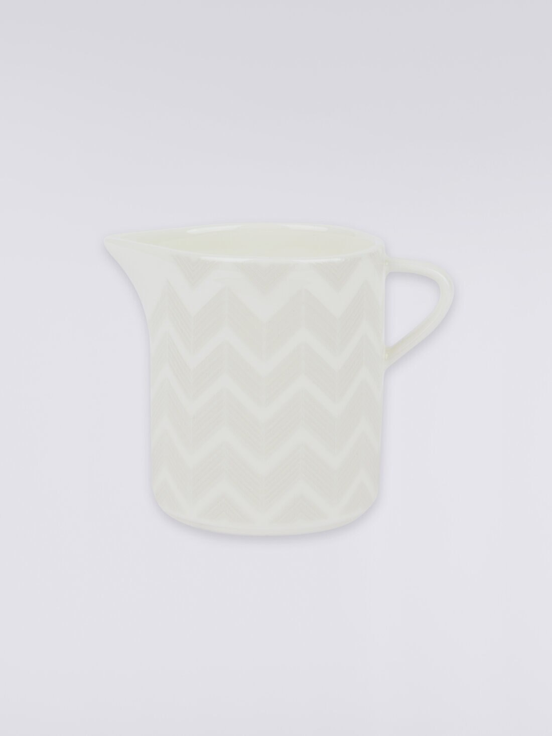 Zigzag White Milk Jug, White  - 8051575779183 - 0