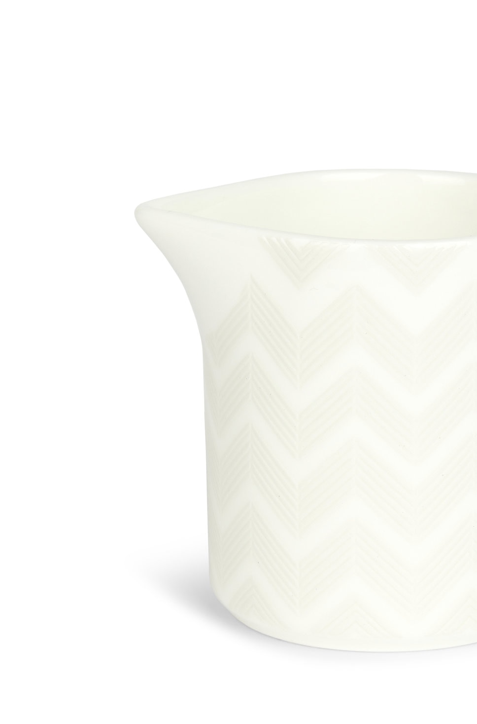 Zigzag White Pot à lait, Blanc  - 8051575779183 - 3