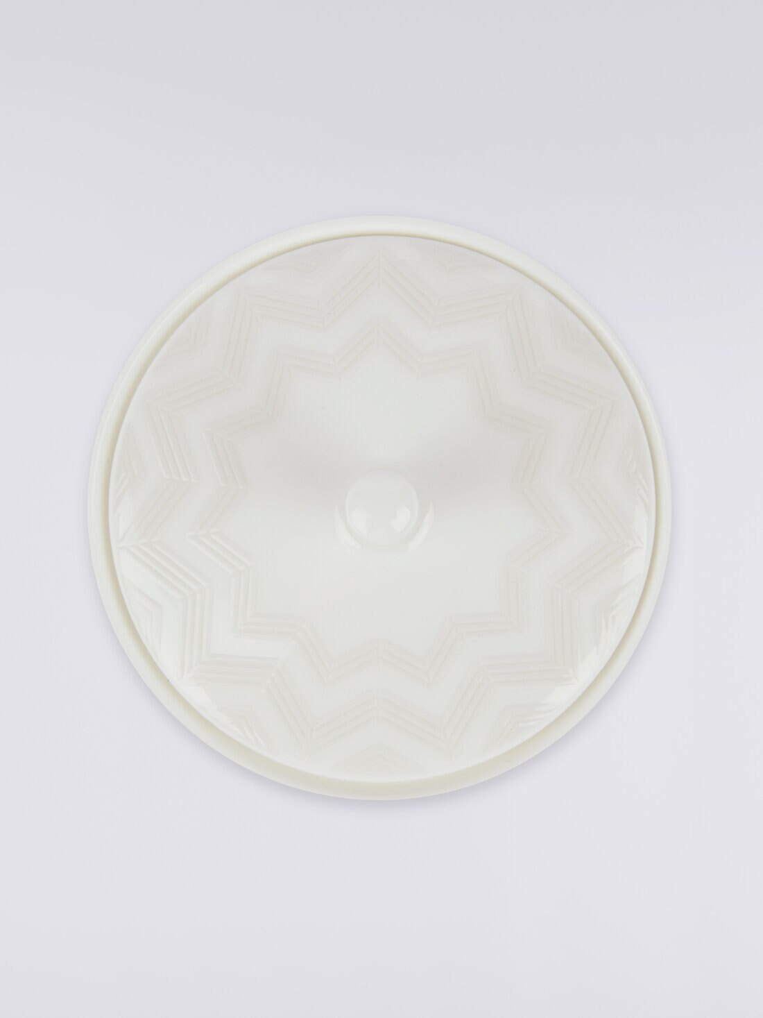 Zigzag White Sugar Bowl, White  - 8051575779190 - 2