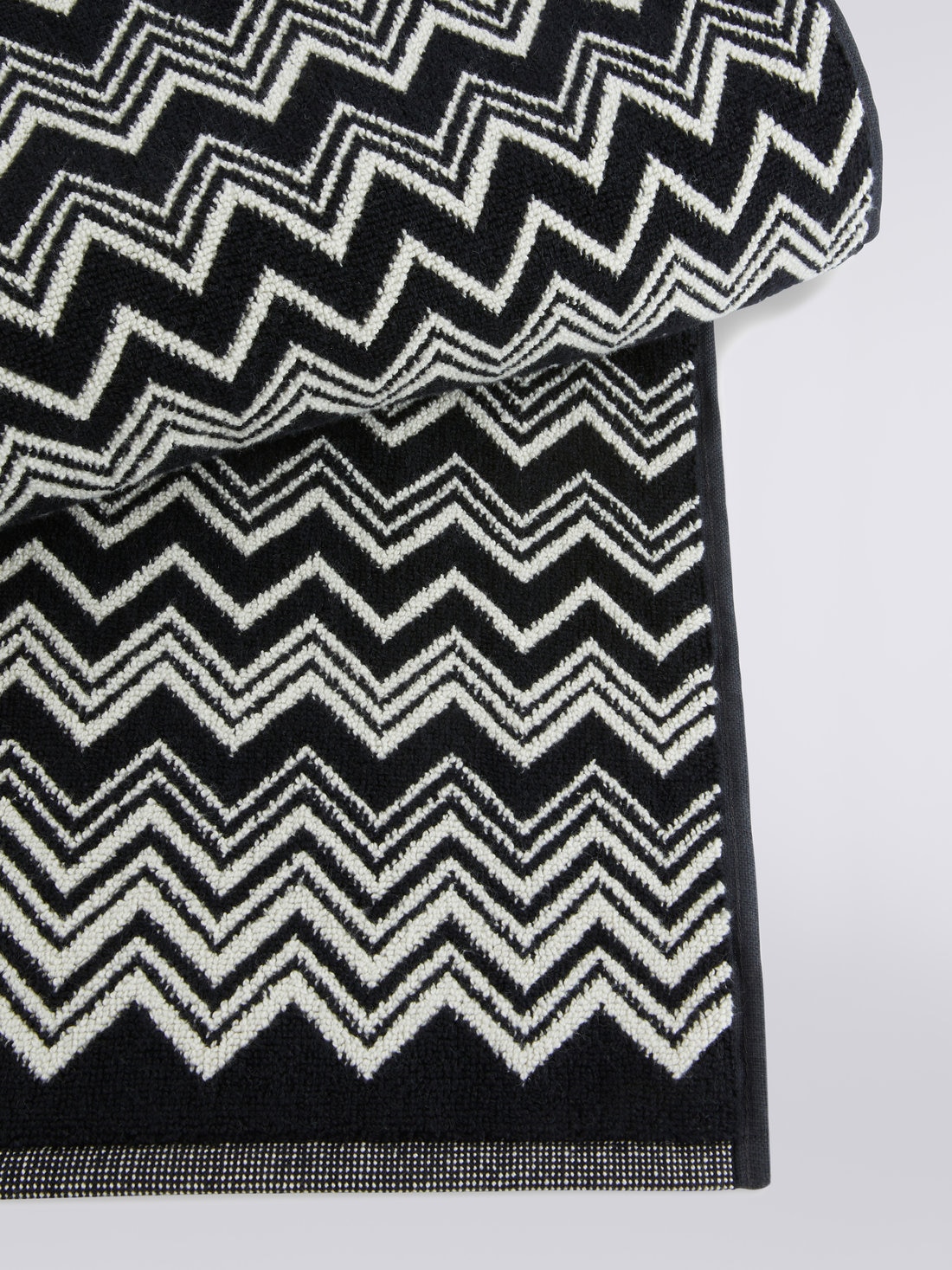 Keith Bath Mat 70X160, Black & White - 8033050726738 - 1