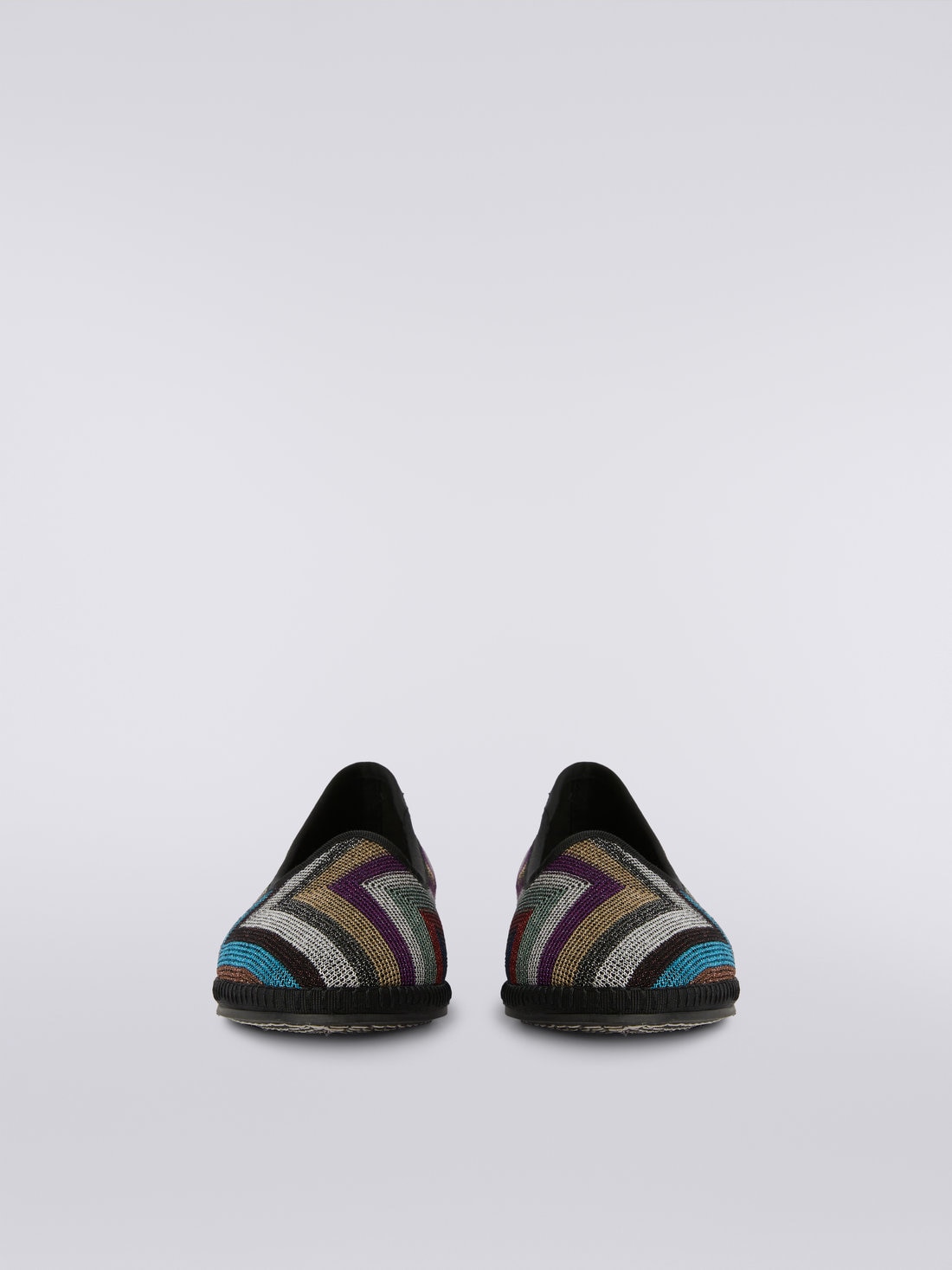 Friulane in zigzag fabric with lurex, Multicoloured  - 8051575846076 - 2