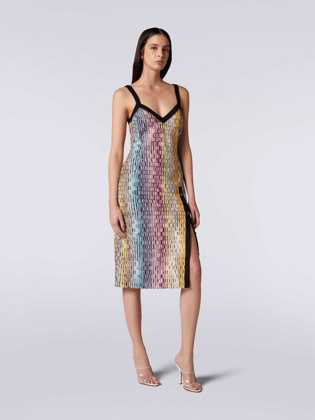 Zara striped hotsell sequin dress