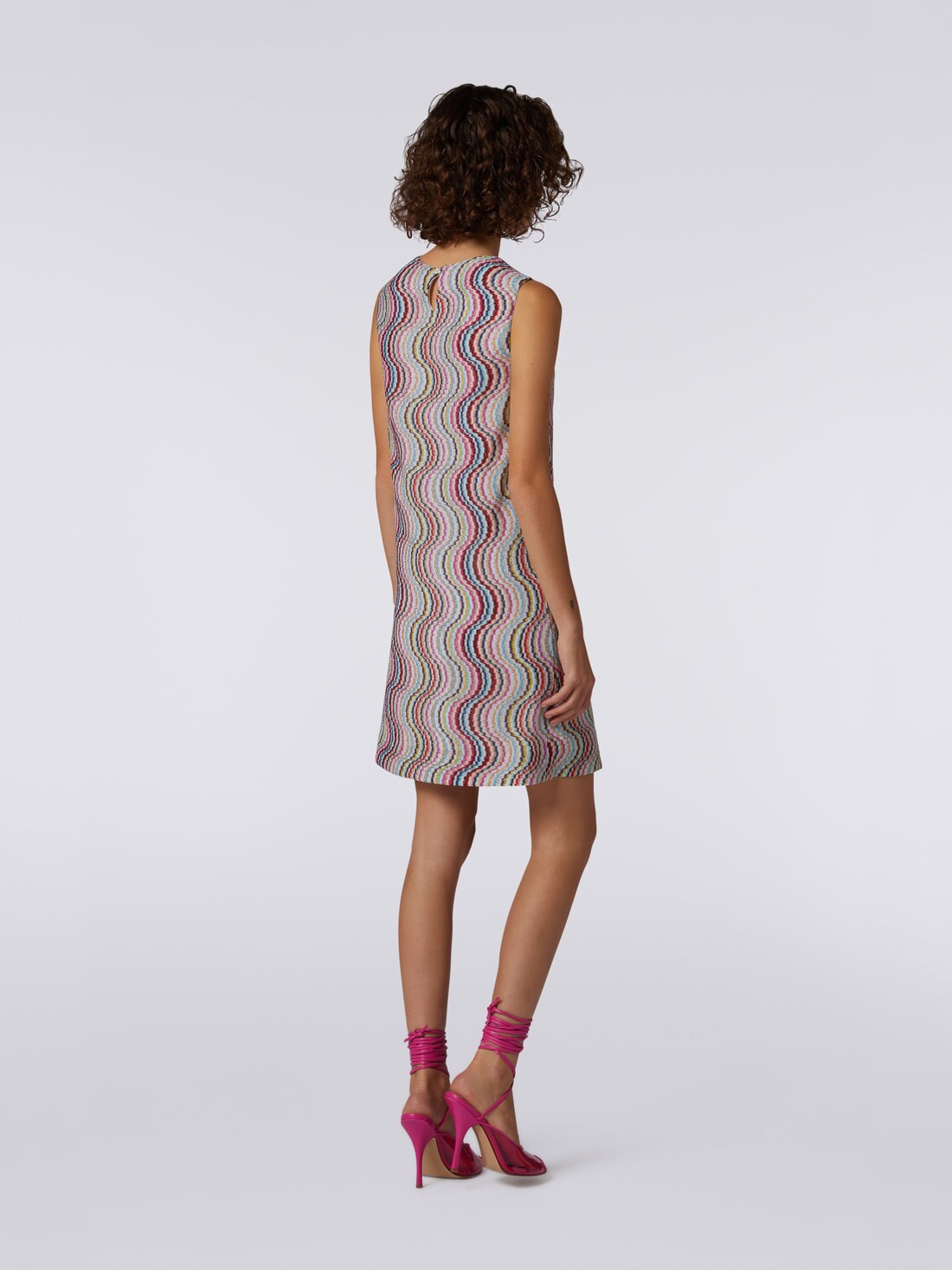 Abito senza maniche linea ad A, Multicolore - 8051575797705 - 3