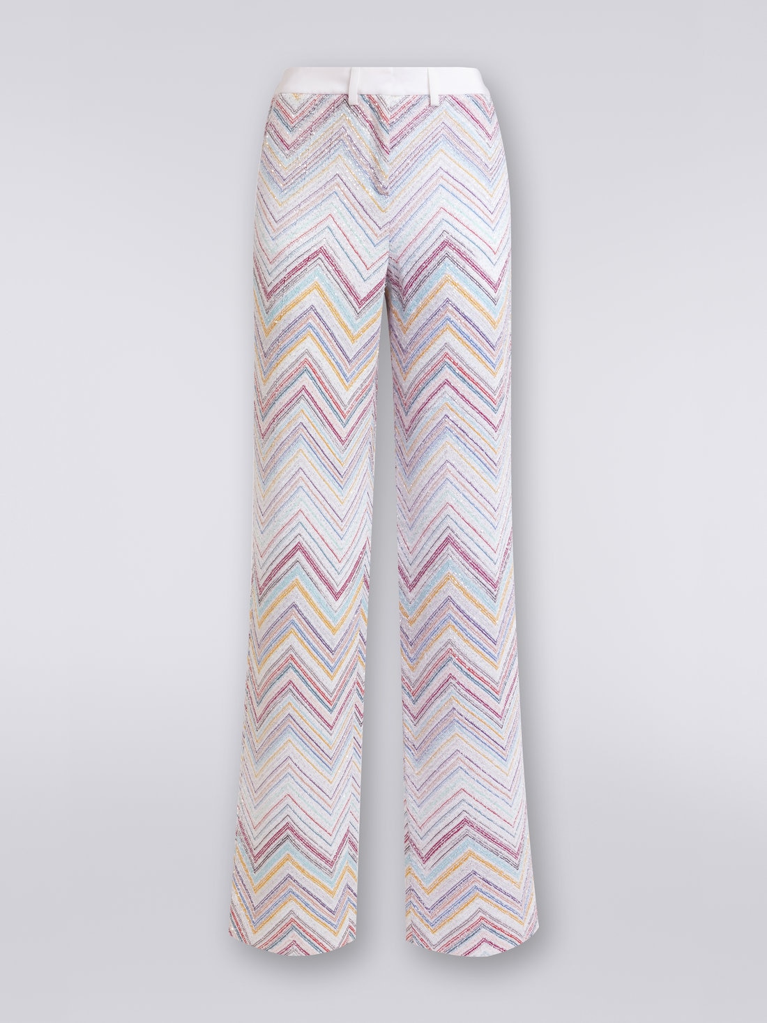 Pantalón clásico con lentejuelas, Multicolor  - DS23SI1HBC002USM8LU - 0