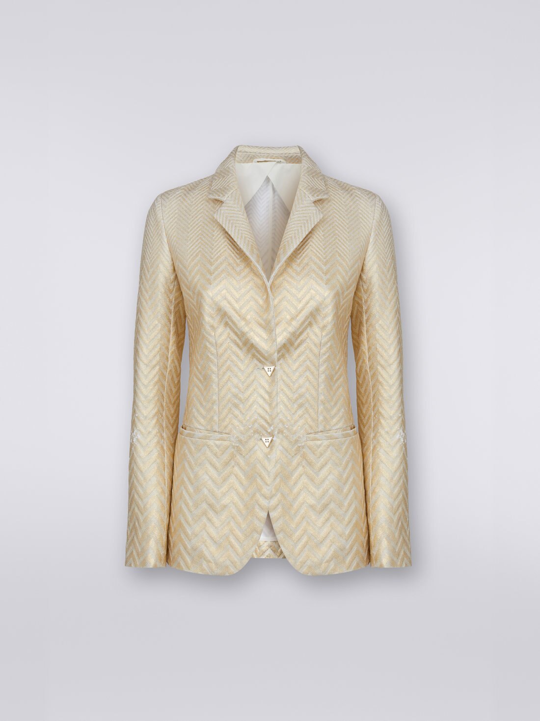 Ladies on sale gold blazer