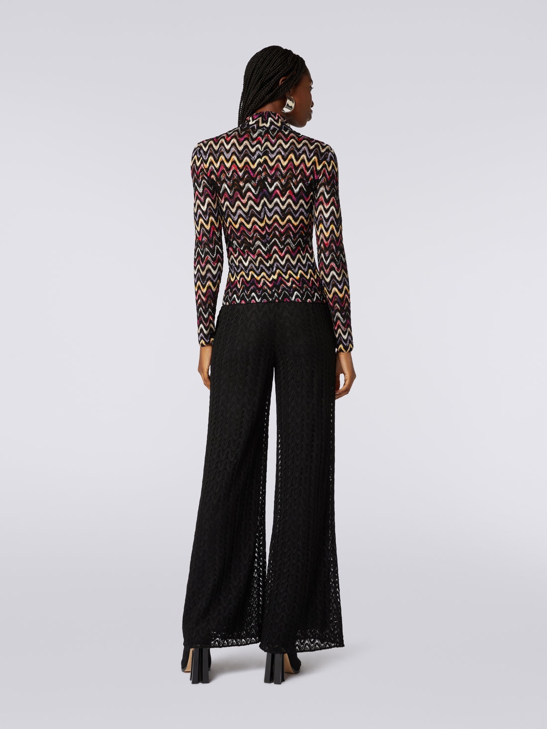 Woollen Cashmilon Pant Palazzo