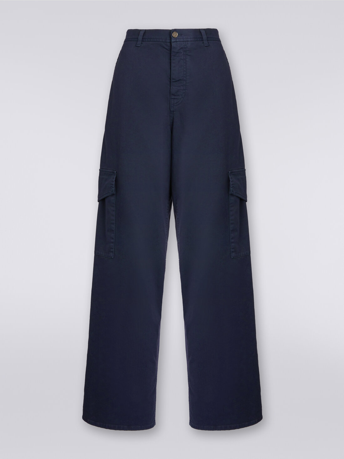 Cotton Cargo Pant Navy