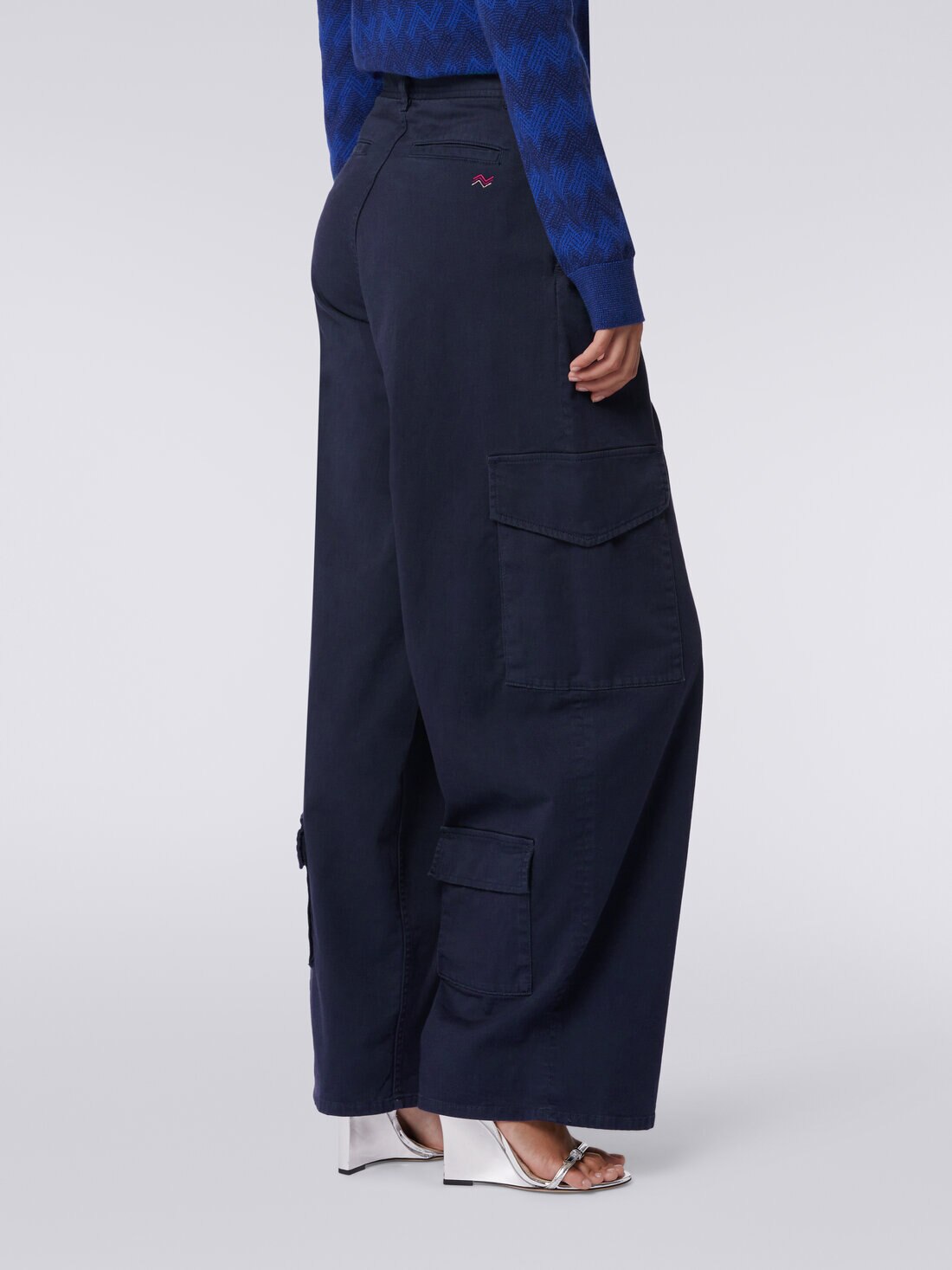 Cotton cargo trousers