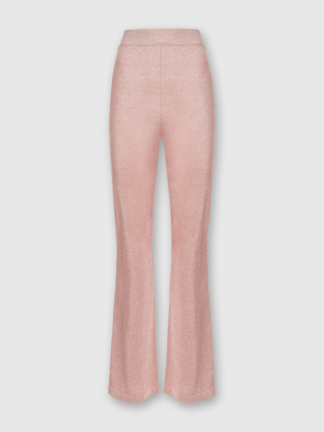 Pantalones de viscosa con lúrex , Rosa   - DS24SI0DBK033DL300D - 0