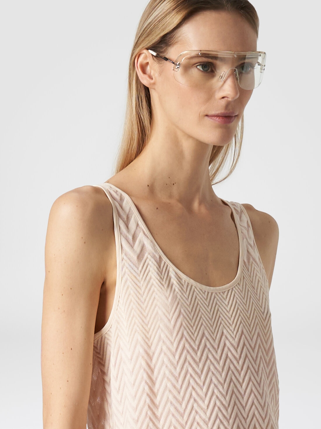 MISSONI ミッソーニ  ニット タンクトップ　L 新品タグ付き MISSONI ミッソーニ ウール タンクトップ