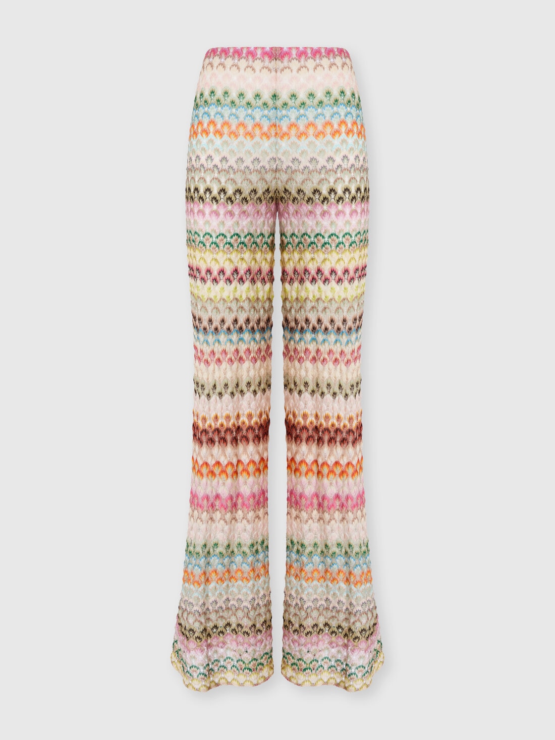 Pantaloni palazzo in pizzo, Multicolore  - DS25SI0MBR0133S6153 - 0
