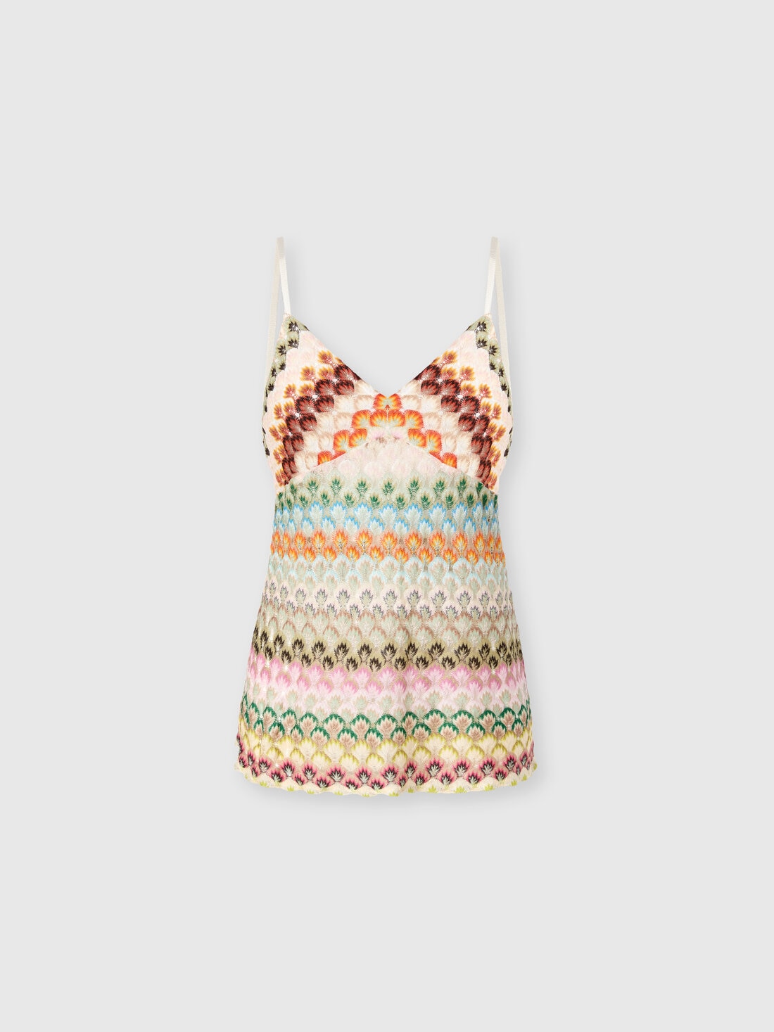 Top de encaje sin mangas, Multicolor  - DS25SK1RBR0133S6153 - 0