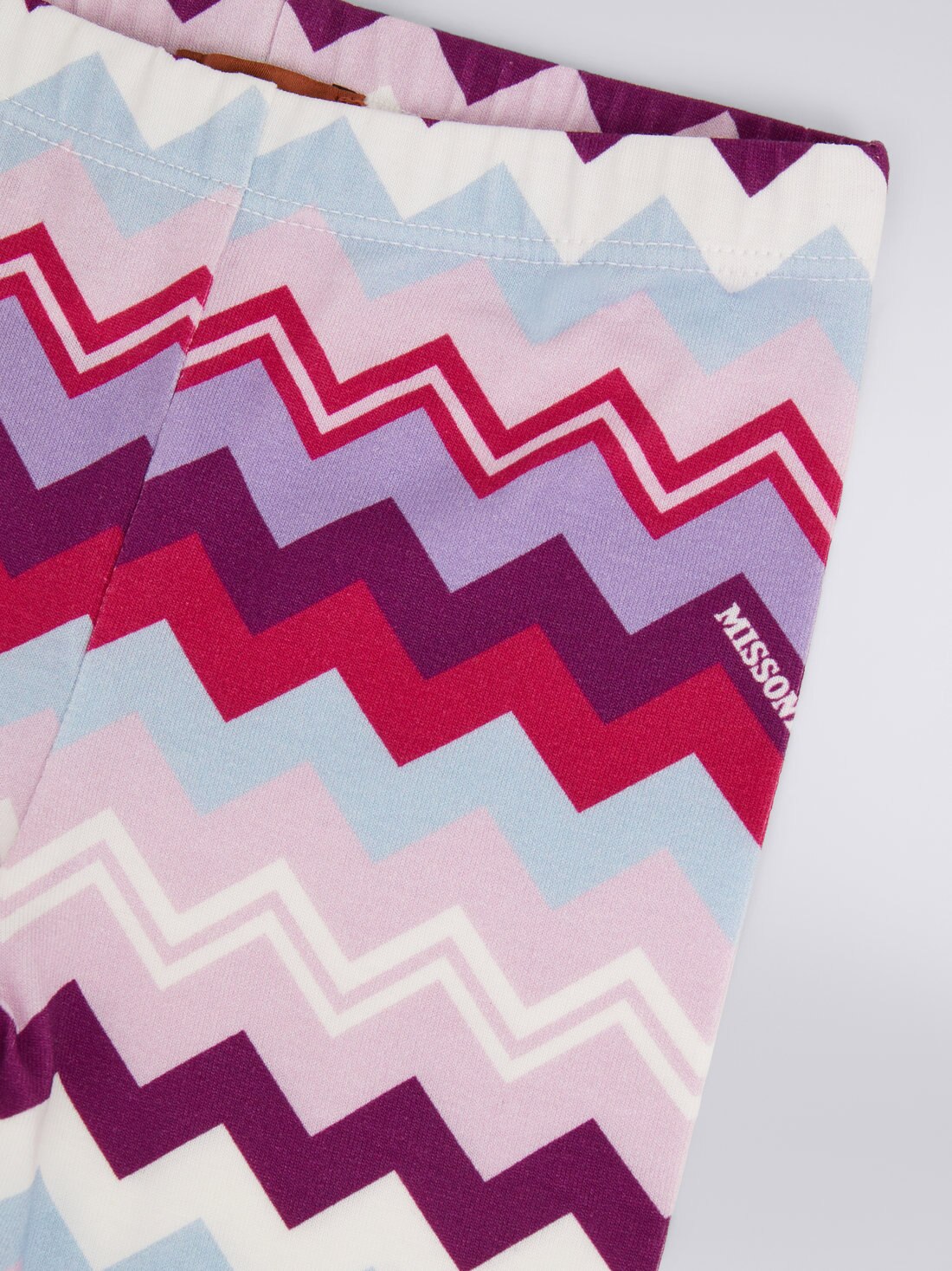 Zigzag cotton blend leggings, Multicoloured  - 8053147031804 - 2