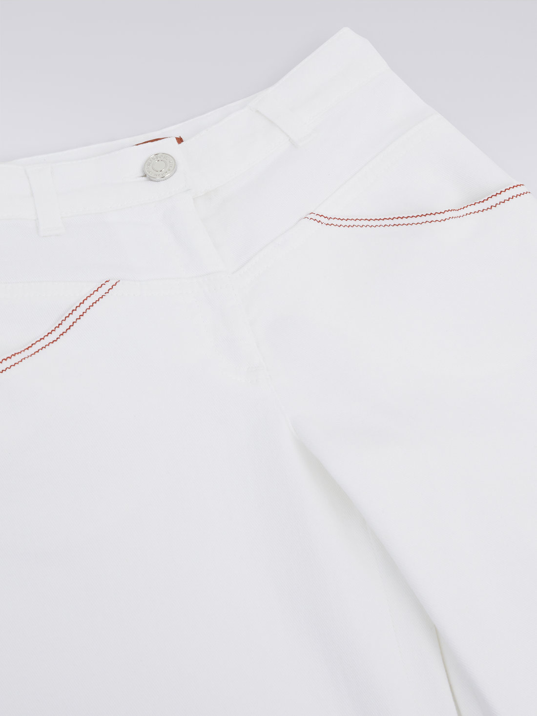 Palazzo trousers with sequins logo, Pink   - 8053147032139 - 2