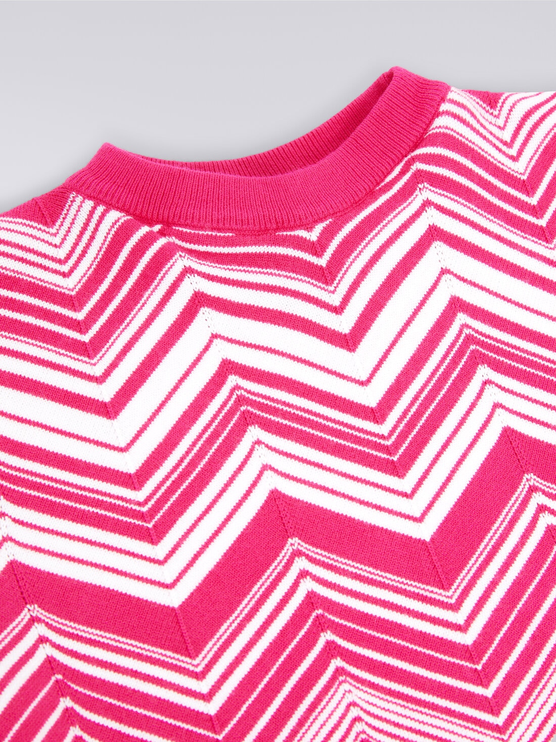 Maglia in misto viscosa, Rosa   - KS23WN0ABV00EPS30CJ - 2