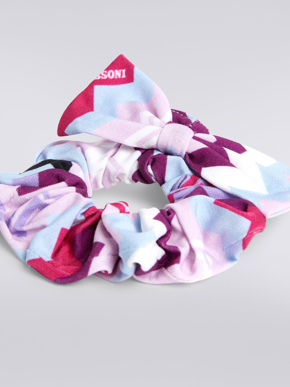 Chouchou avec motif à zig zag, Multicolore  - 8053147036557 - 2