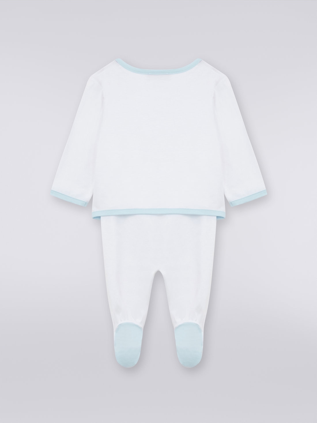 Missoni Kids three piece babygrow set - White