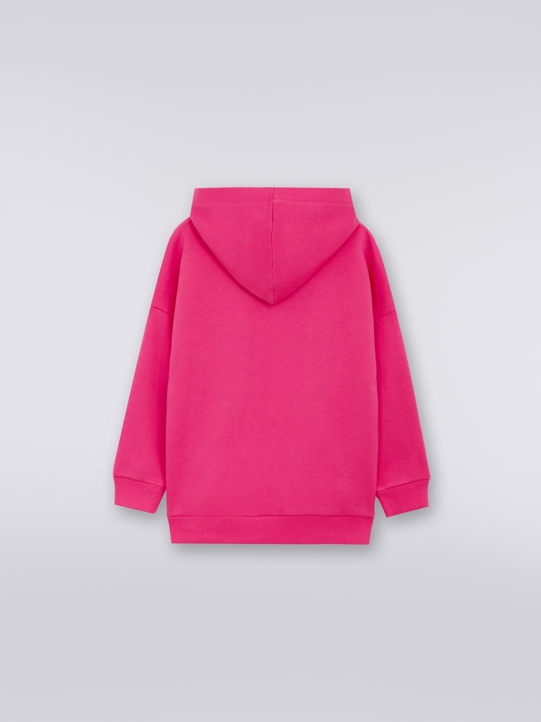 Oversized cotton hoodie, Pink   - KS23WW09BV00E0S30CJ - 1