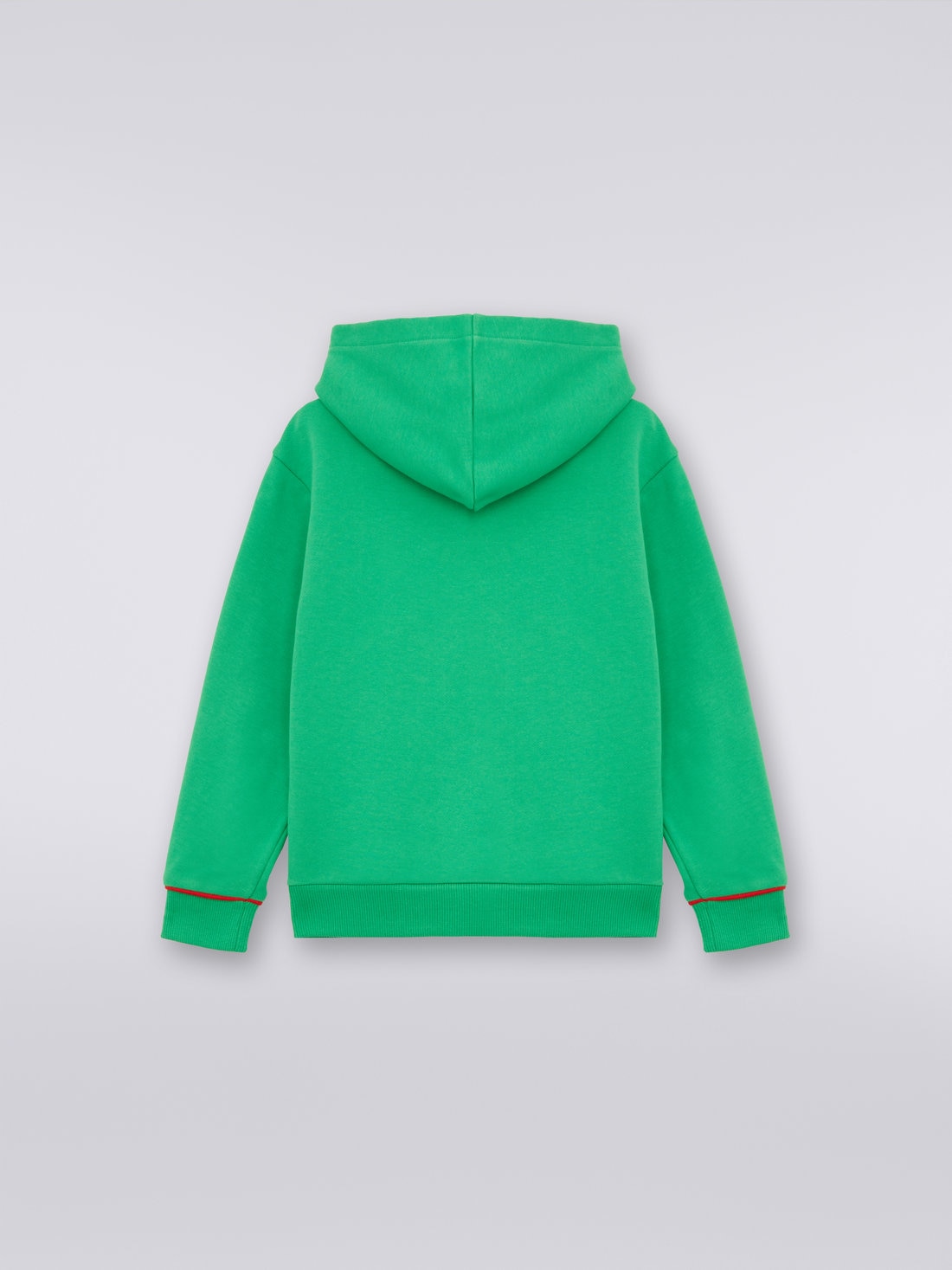 Sudadera con capucha de algod n con logotipo degradado Verde Missoni