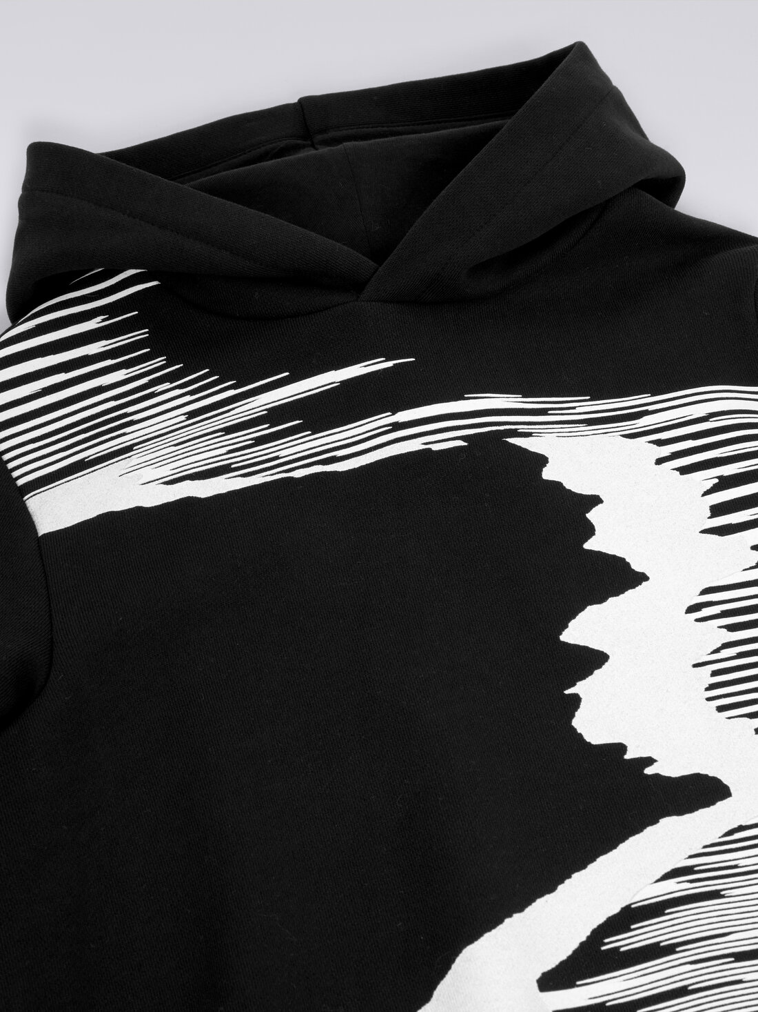 Sweat à manches courtes en coton, Noir    - 8053147027326 - 2