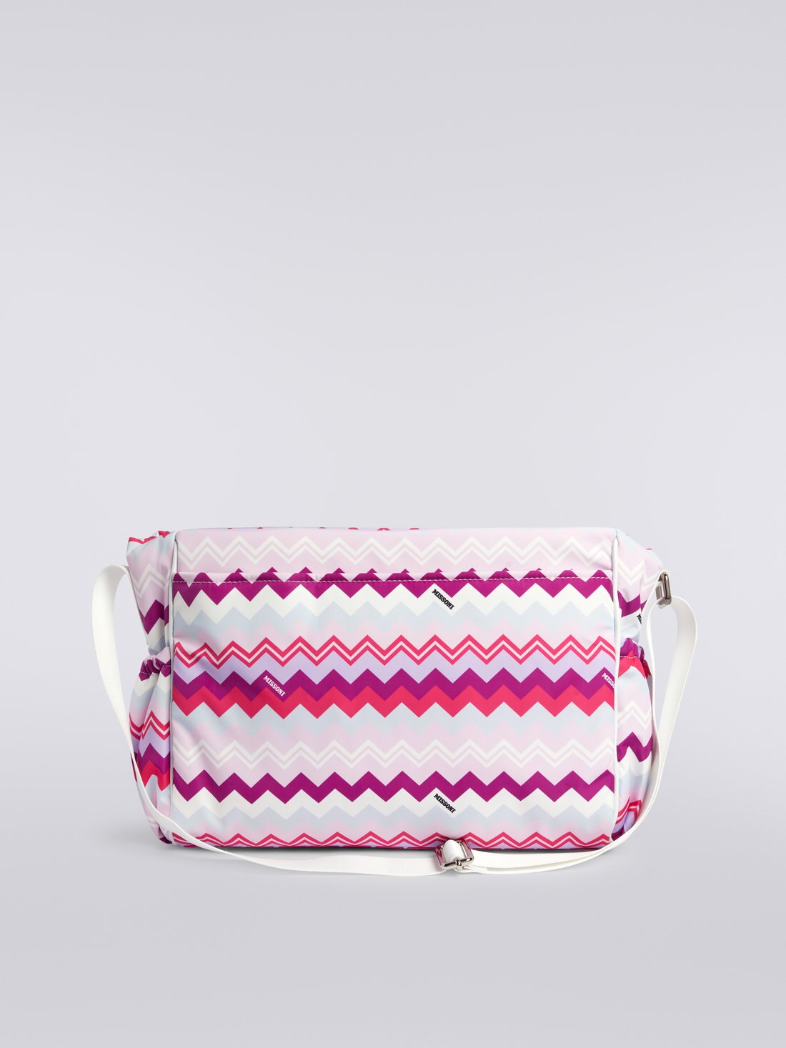 Zigzag nylon shoulder bag, Multicoloured  - 8053147038179 - 2