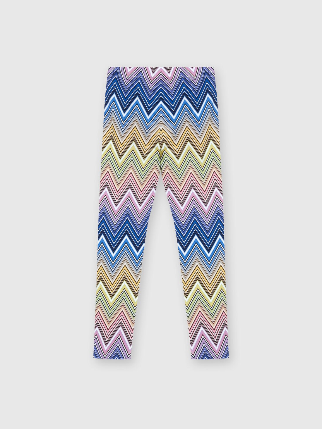 Cotton chevron leggings, Multicoloured  - KS24SI02BV00FVSM923 - 1