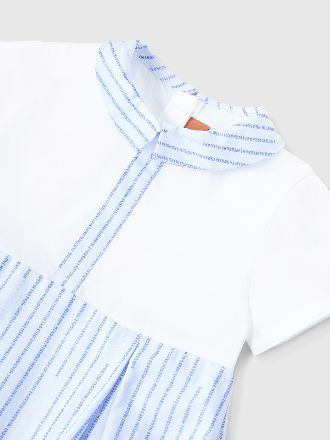 Tutina con logo Missoni, Azzurro - 8053147563657 - 2