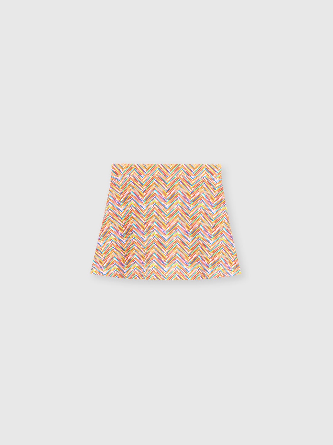 Pareo cubrebañador con estampado en zigzag, Multicolor  - 8053147564968 - 1