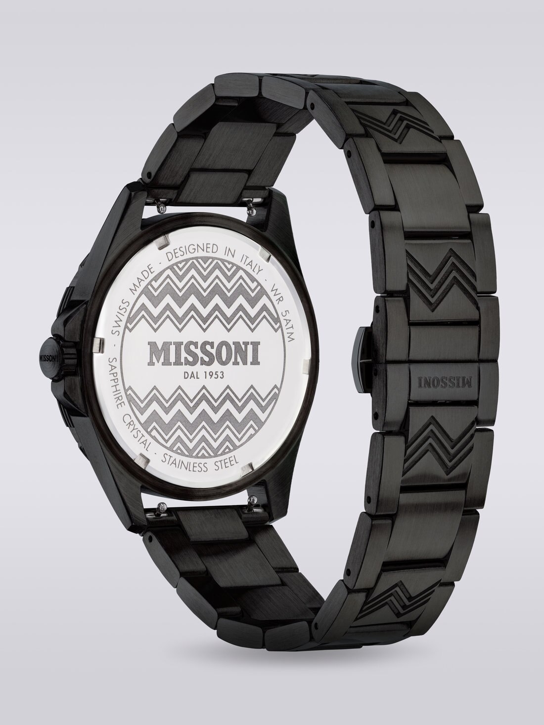 Missoni Gmt 43mm ウォッチ , ブラック    - 8051575781827 - 2