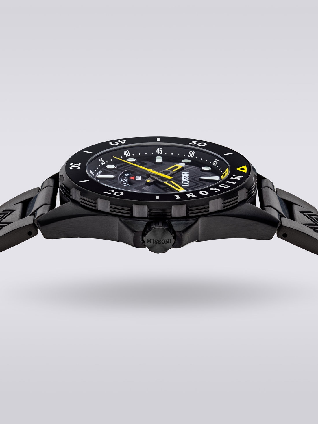 Missoni Gmt 43mm  watch, Black    - 8051575781827 - 3