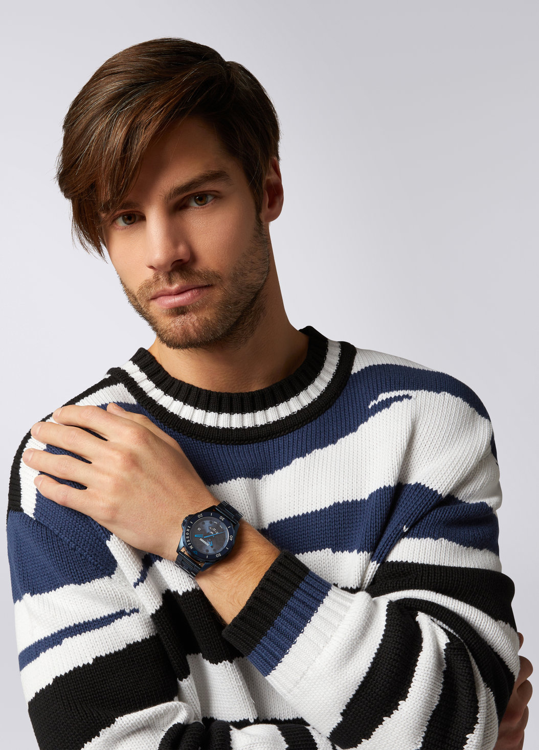 Missoni Gmt 43mm  watch, Blue - 8051575781834 - 1