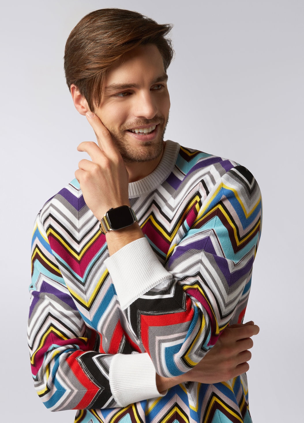 Bracelet en tissu Missoni 24mm Apple, Multicolore  - 8051575781933 - 1