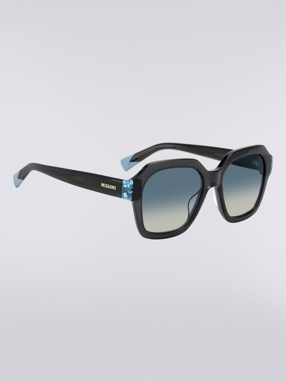 Missoni Seasonal Sonnenbrille aus Acetat, Grau - 8051575840142 - 2