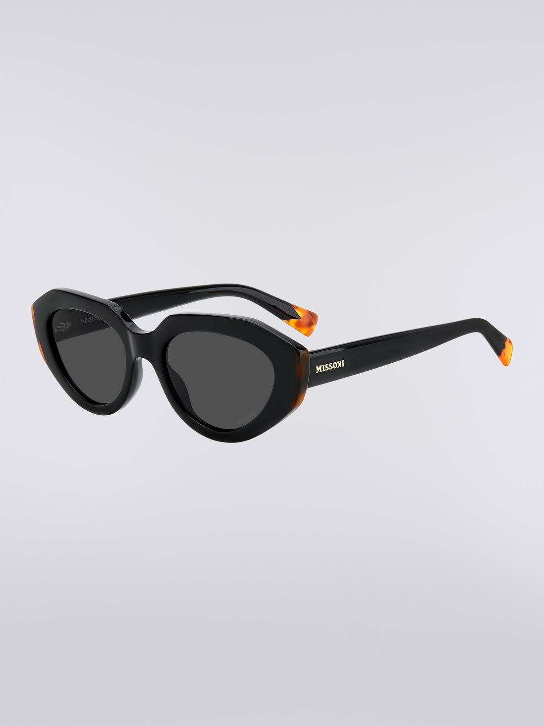 Gafas de sol Missoni Seasonal de acetato, Negro    - 8051575840166 - 1